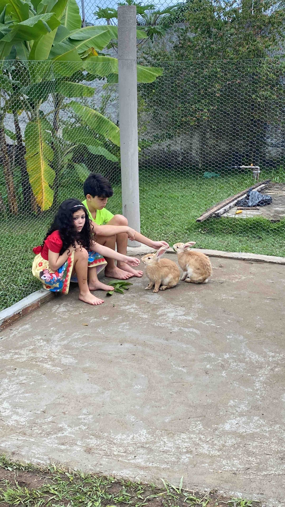 Incrível chácara na praia para família com criança