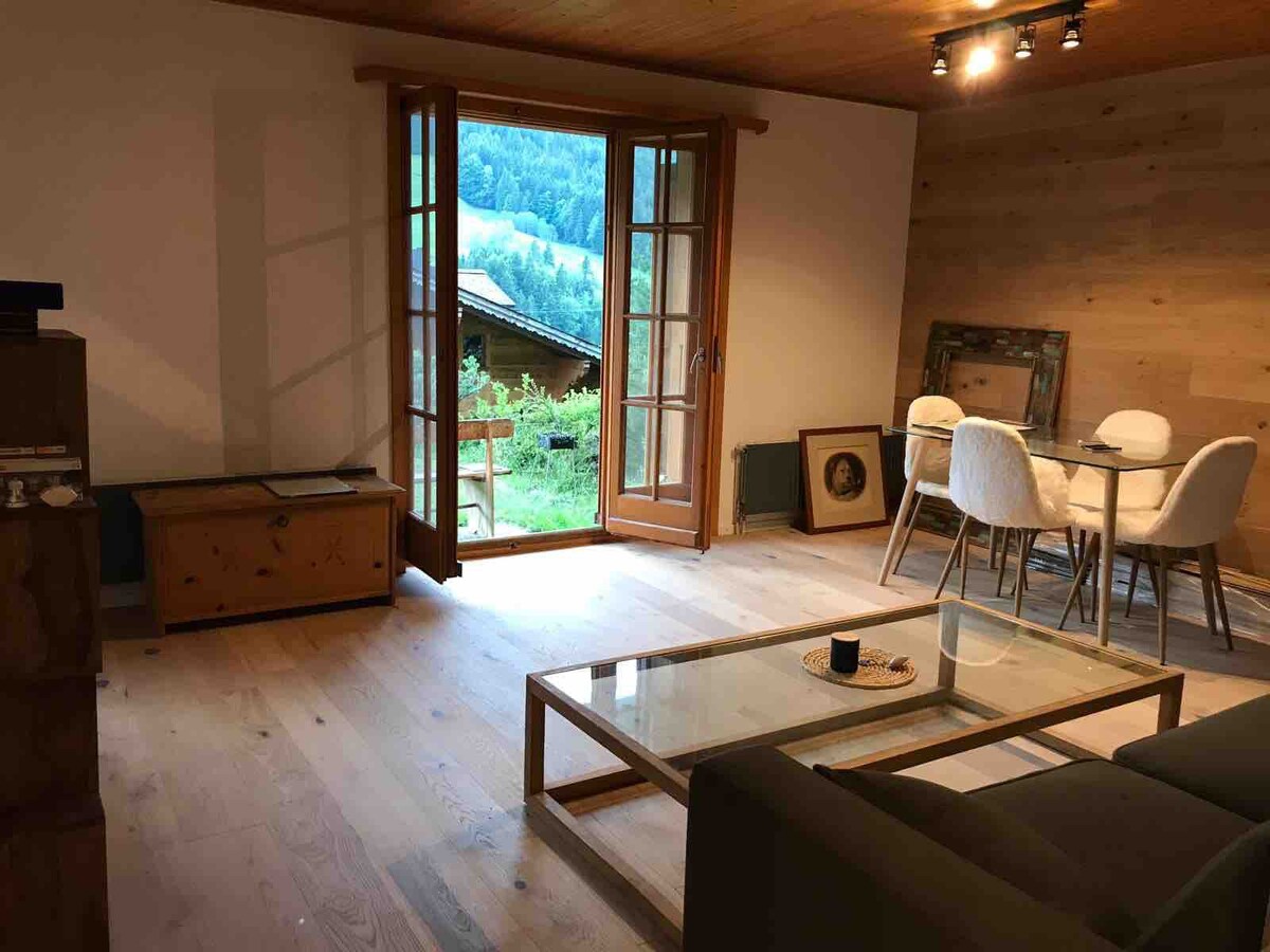 Apartment in the best location of Rougemont,Gstaad