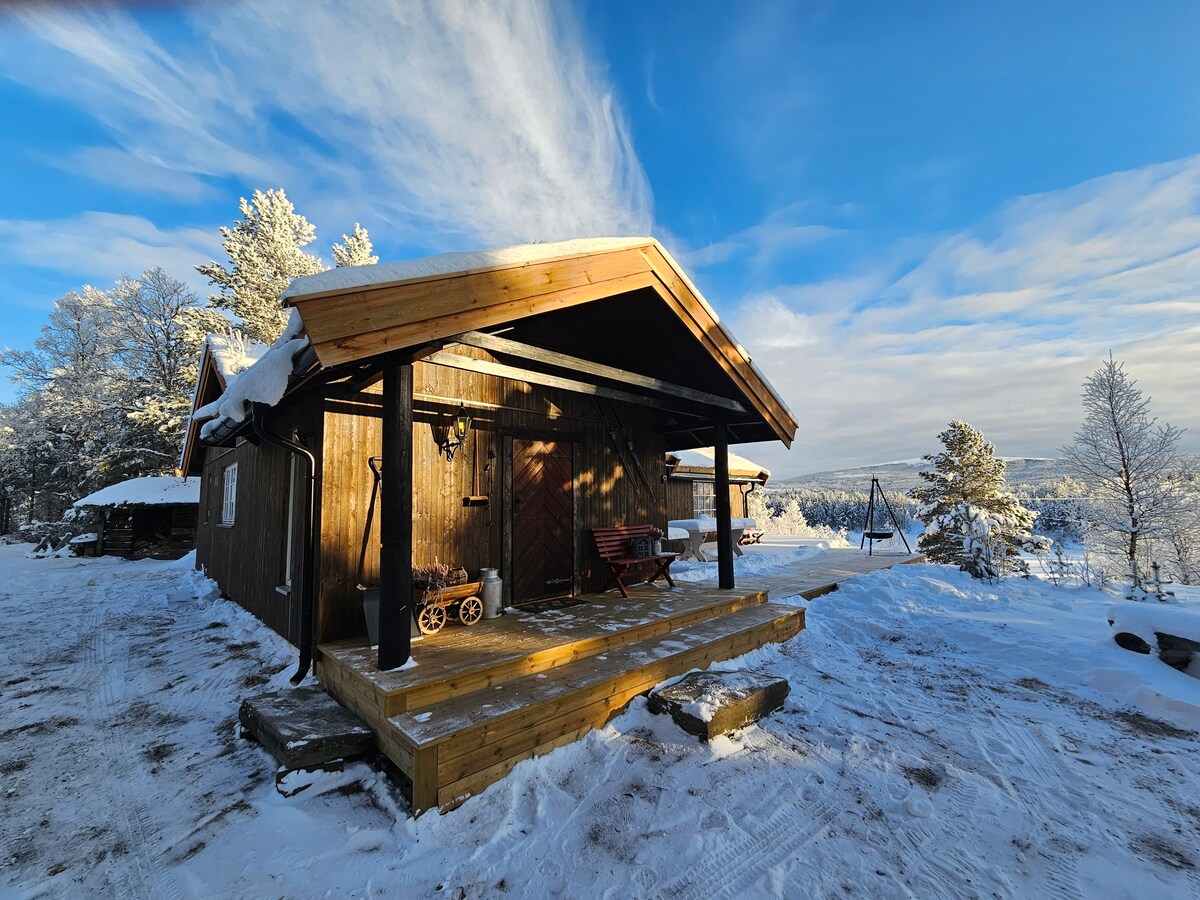 Nyrenovert hytte på Kvikneskogen