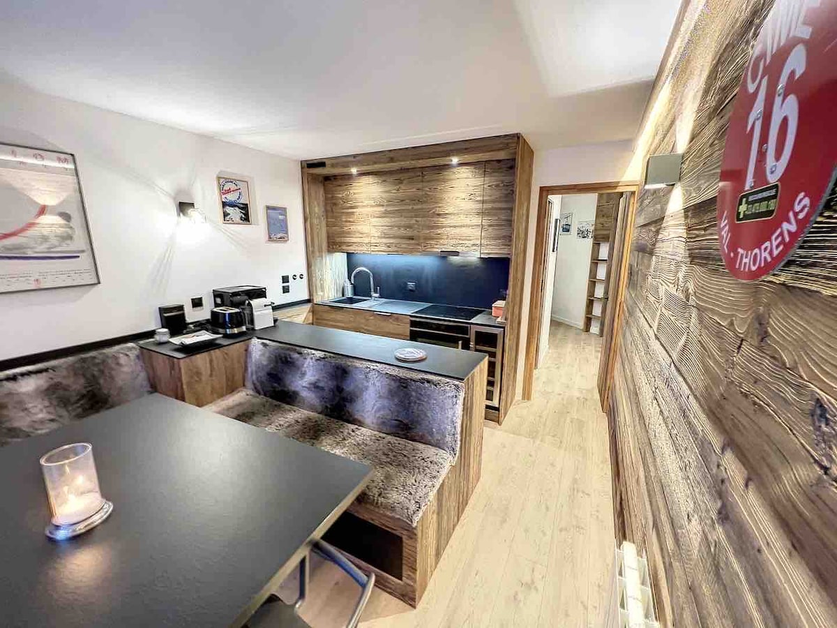 Appartement skis aux pieds à Val Thorens 2300 m