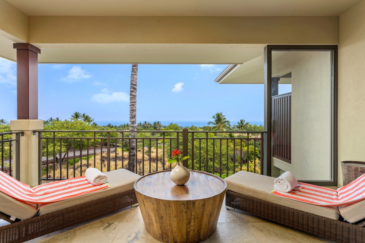 Luxe Oceanview Villa at Hualalai w/Resort Pool&AC
