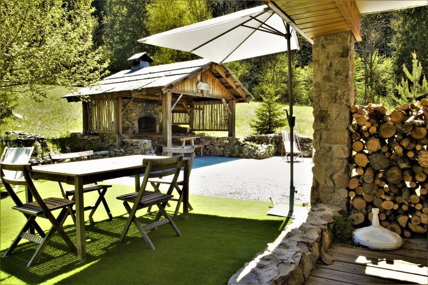 Appartement au calme, plein sud, avec cheminée