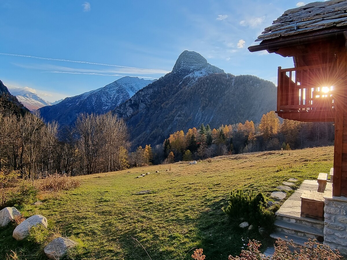 BAITA ADOLPHE REY, chalet di charme in val Ferret♡