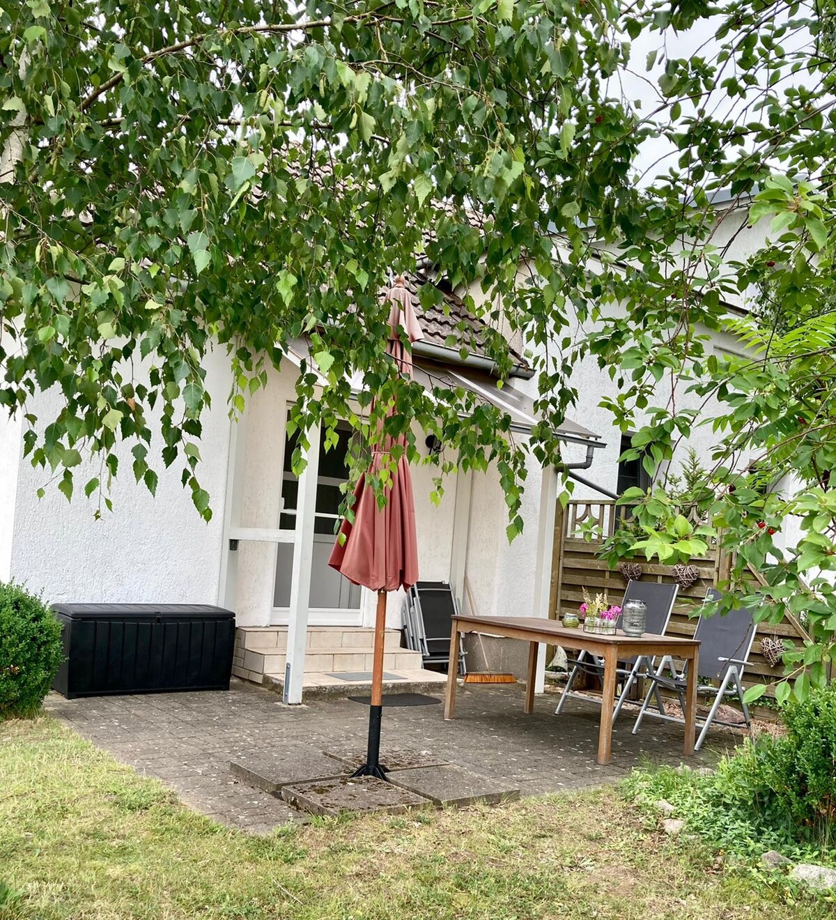 Schöne helle Ferienwohnung im Alten Bahnhof Dolgen