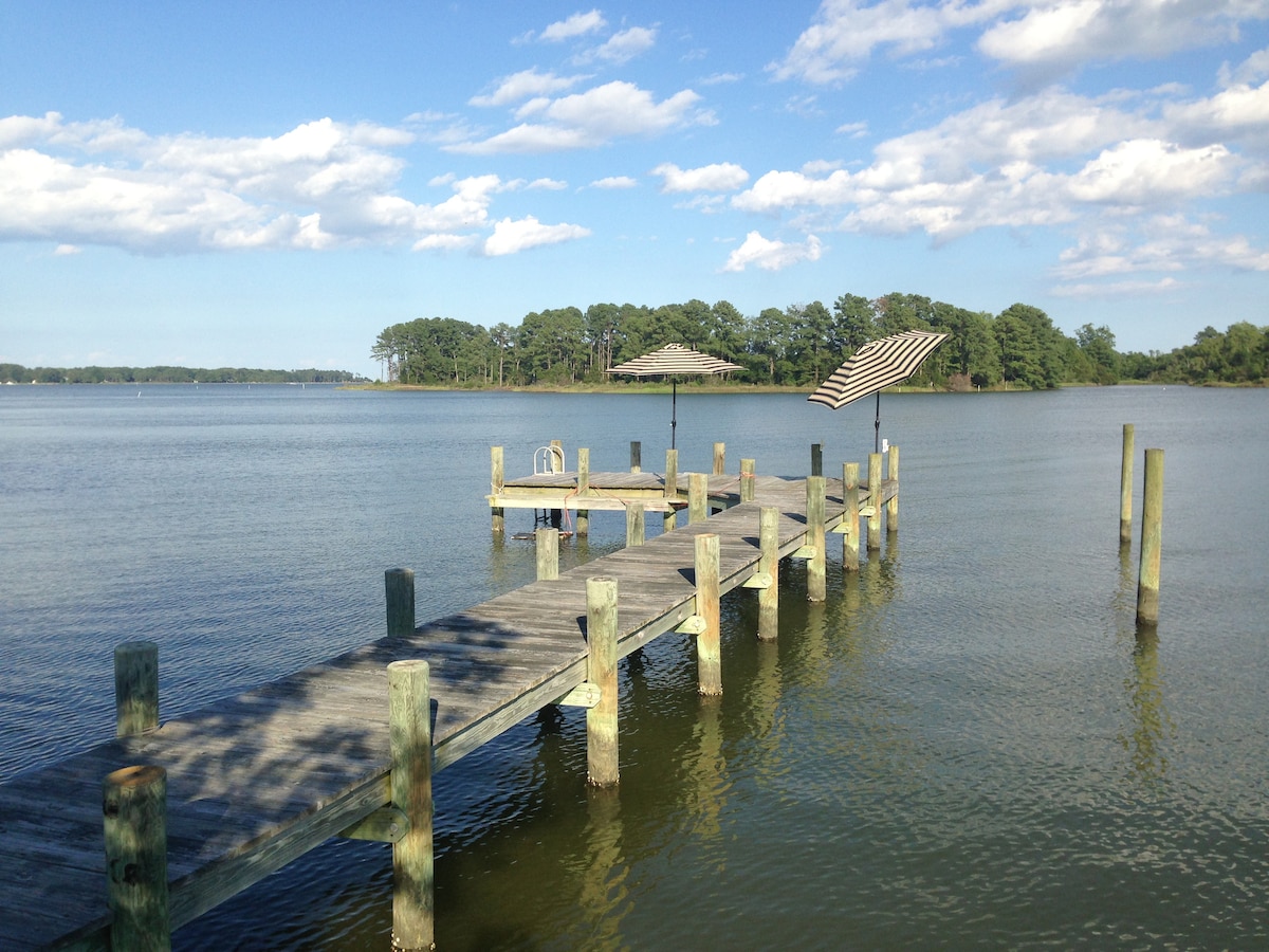 船屋-切萨皮克湾（ Chesapeake Bay ） ；皮划艇爱好者。