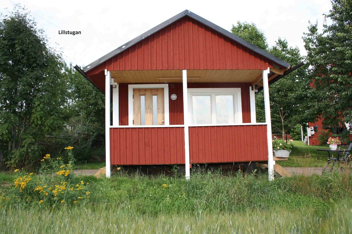 可容纳3-4人的小木屋。靠近Lönneberga