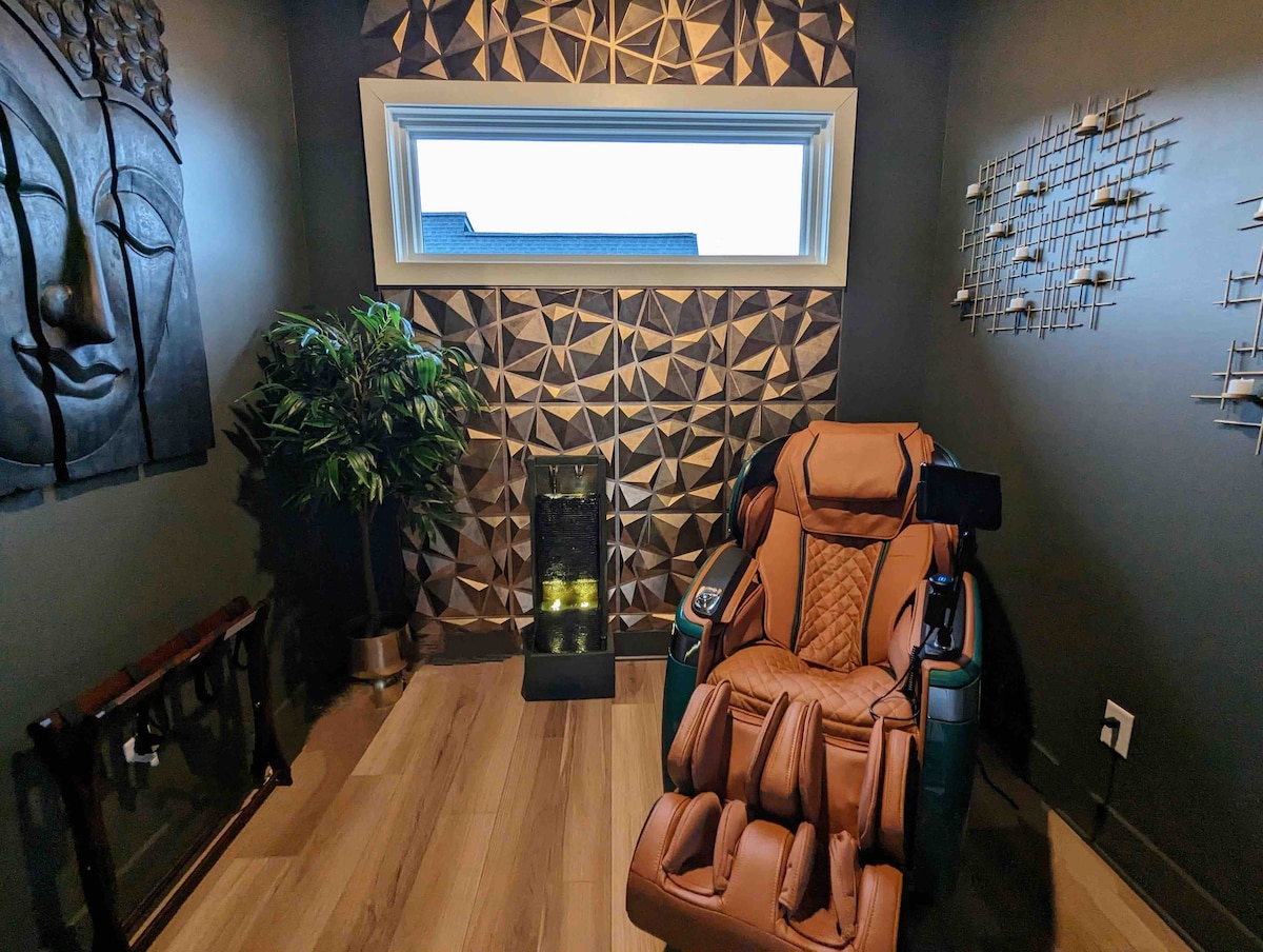 Massage Chair | Game Room | 5 min to DTWN