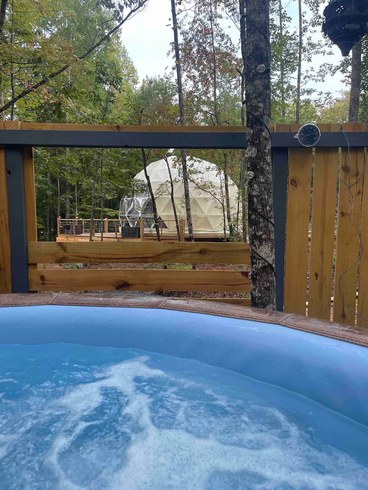 Moonhaven Forest Dome w/ Hot Tub Moroccan Design