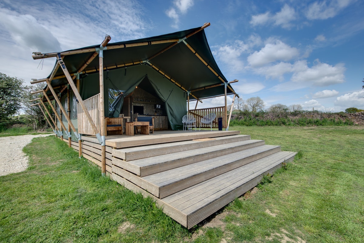私人野生动物园帐篷，可入住4人， Ashover ， Derbyshire