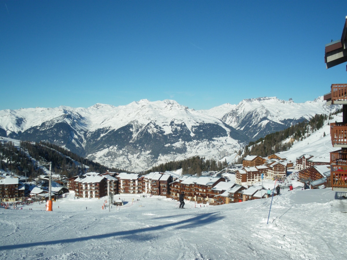 滑雪进出- La Plagne Villages