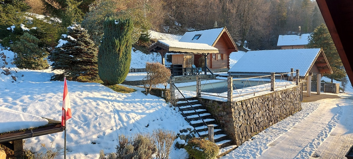 Chalet 2人， "Ma cabane au Canada"