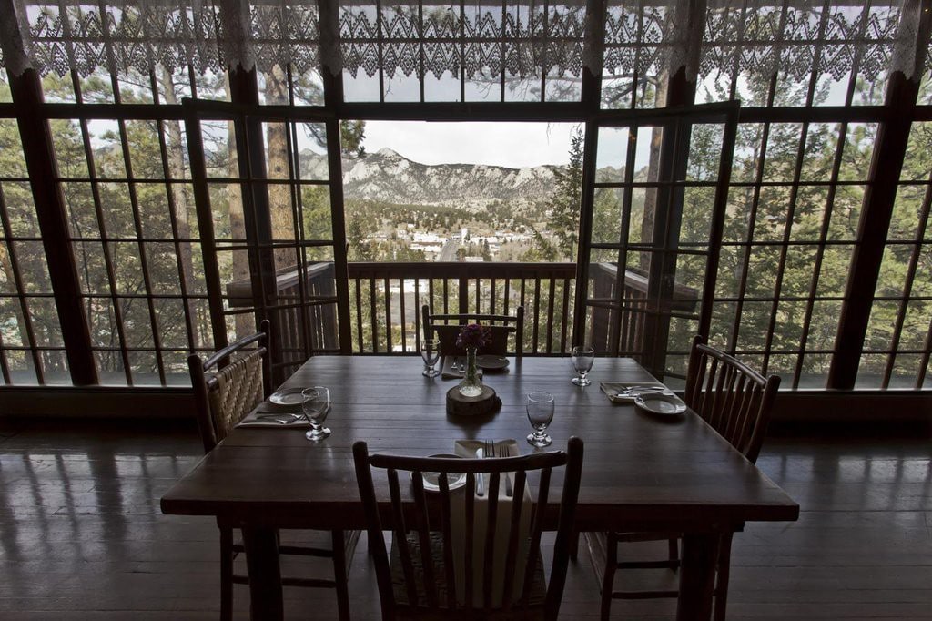 The Historic Crags Lodge Overlooking Estes Park