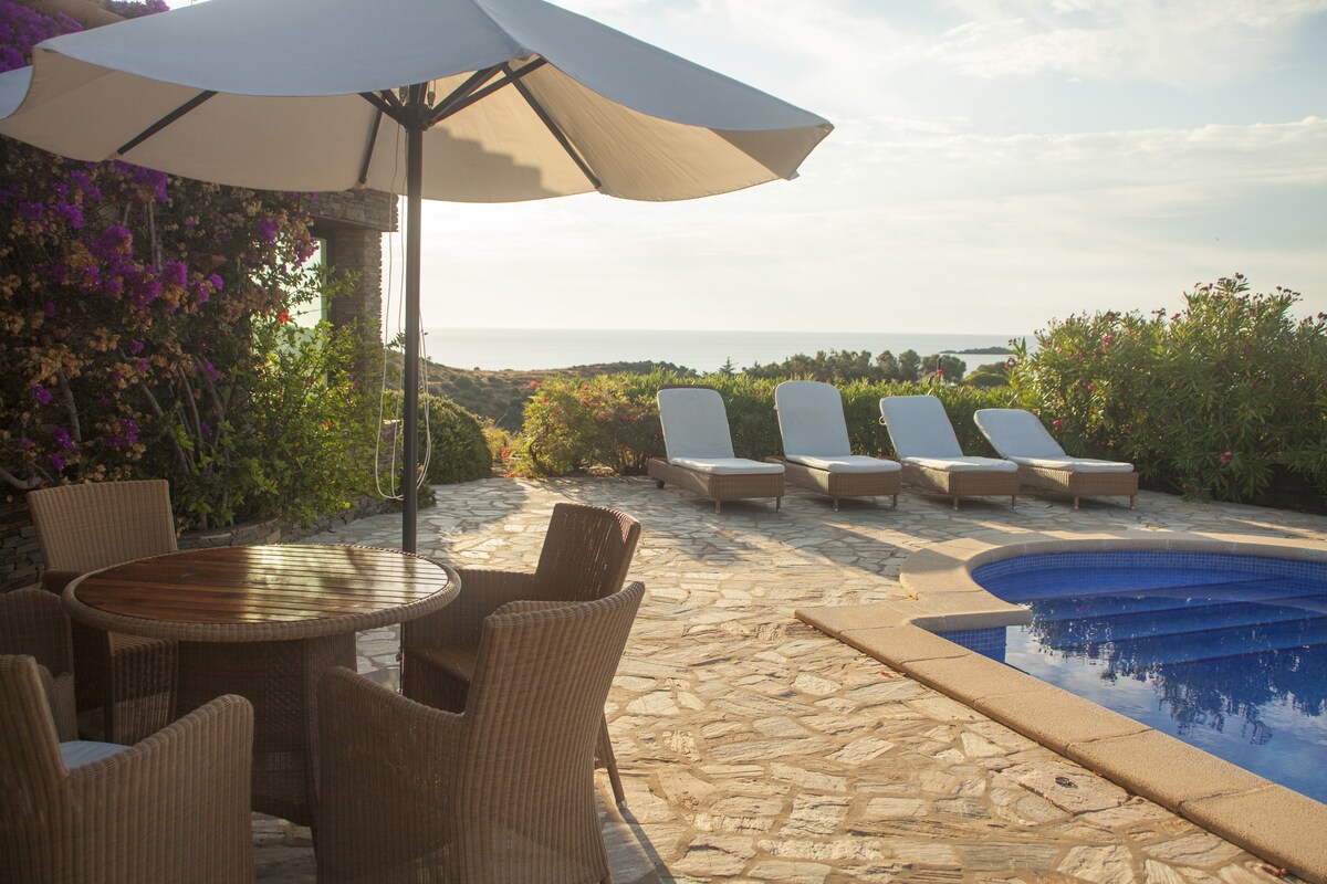 Cadaqués grande maison avec magnifique vue mer