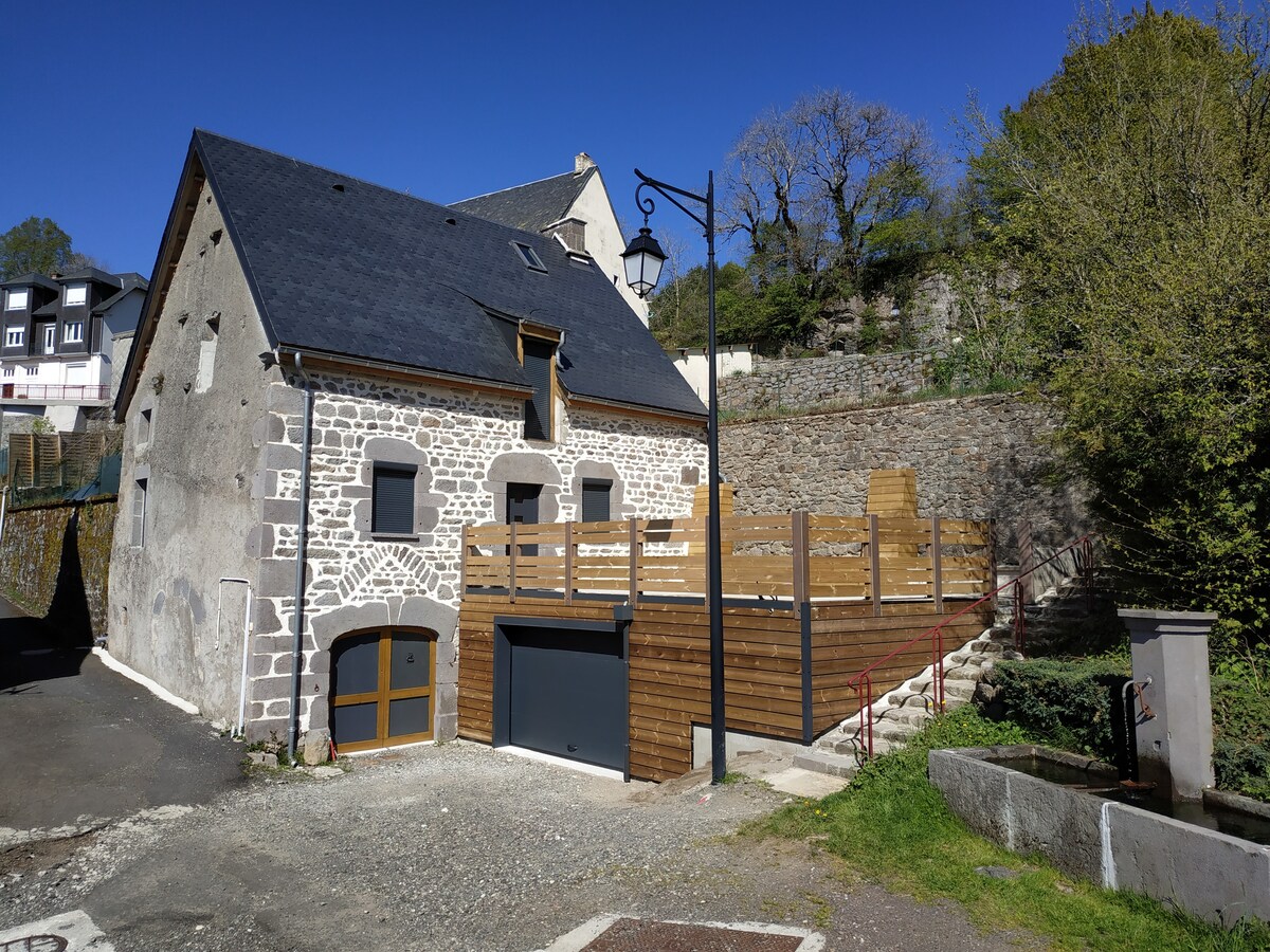 靠近多尔山（ Mont Dore ）的美丽房屋
