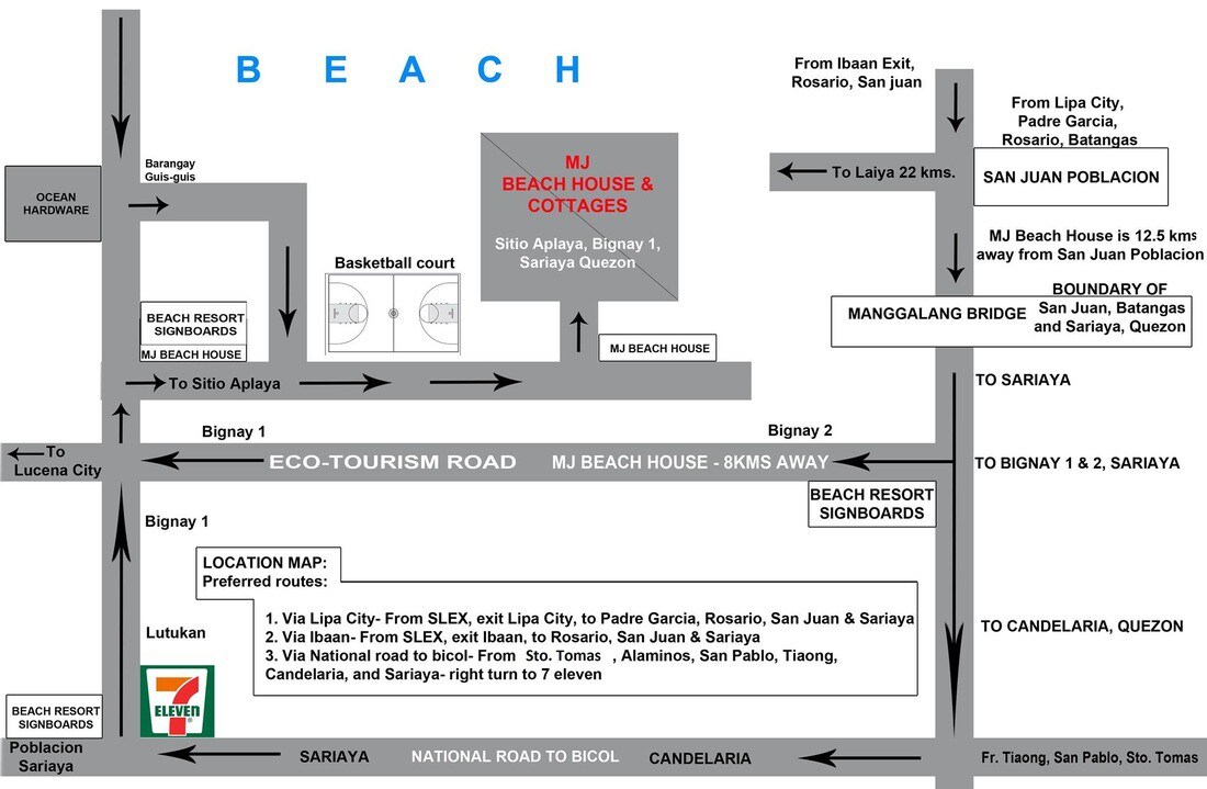 奎松Sariaya MJ Beachhouse Bungalow-Bignay-1