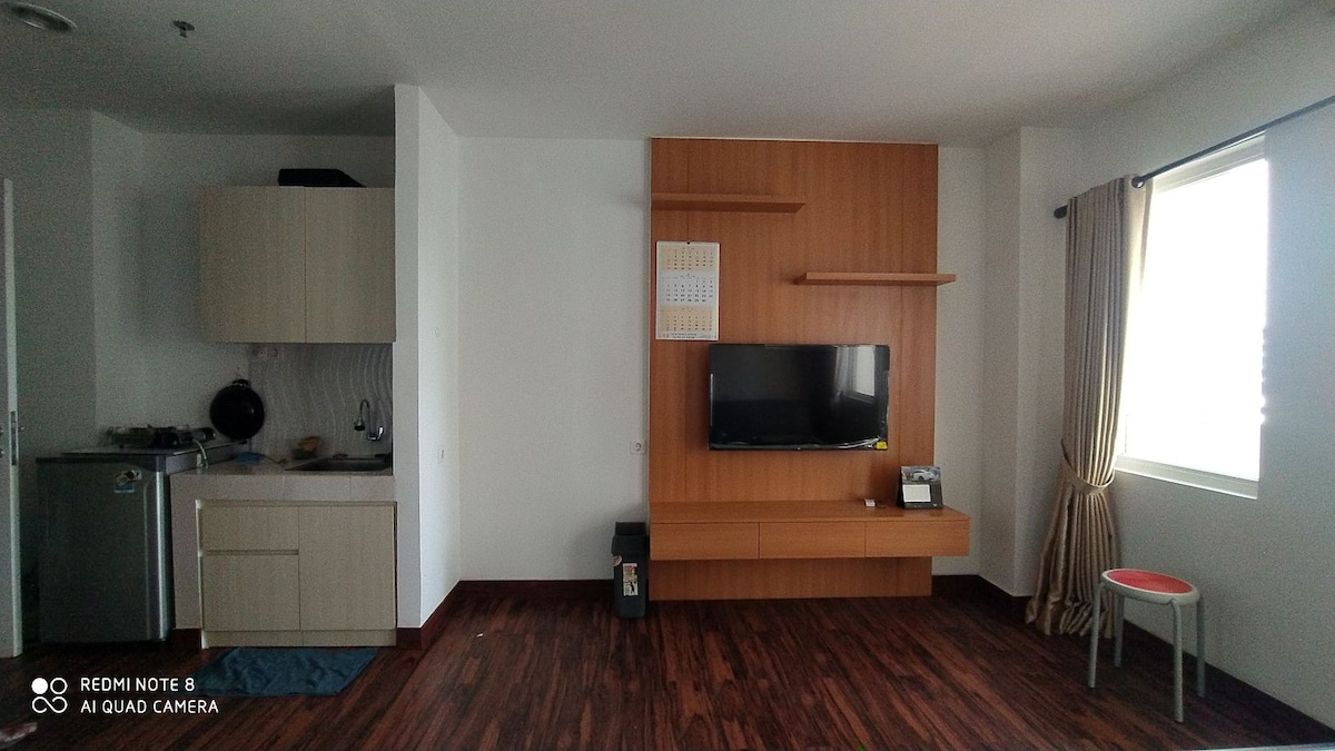 Modern Apartemen STA 2卧室Lantai 6