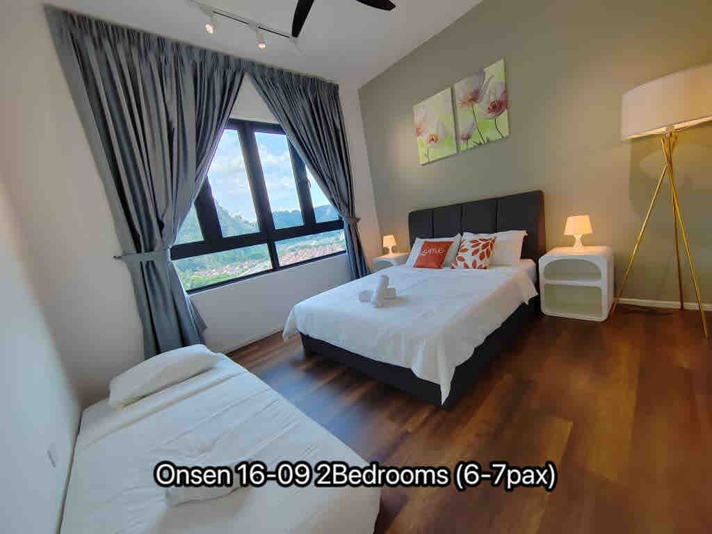 Ipoh Sunway Onsen 2BR 16-09 Themepark View 2CarPar