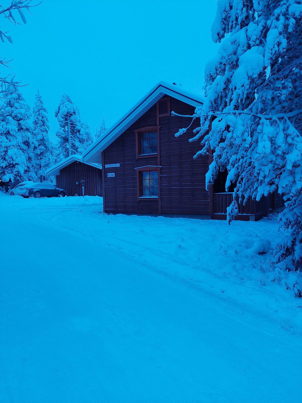 Rovaniemi Ounasvaara的家居小屋