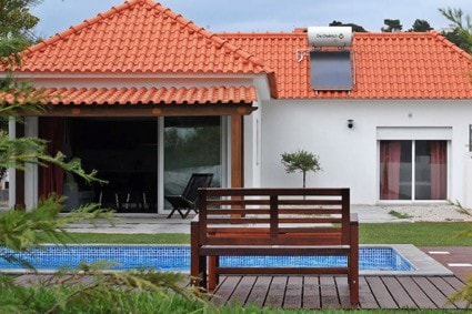 带游泳池的乡村别墅，靠近Óbidos