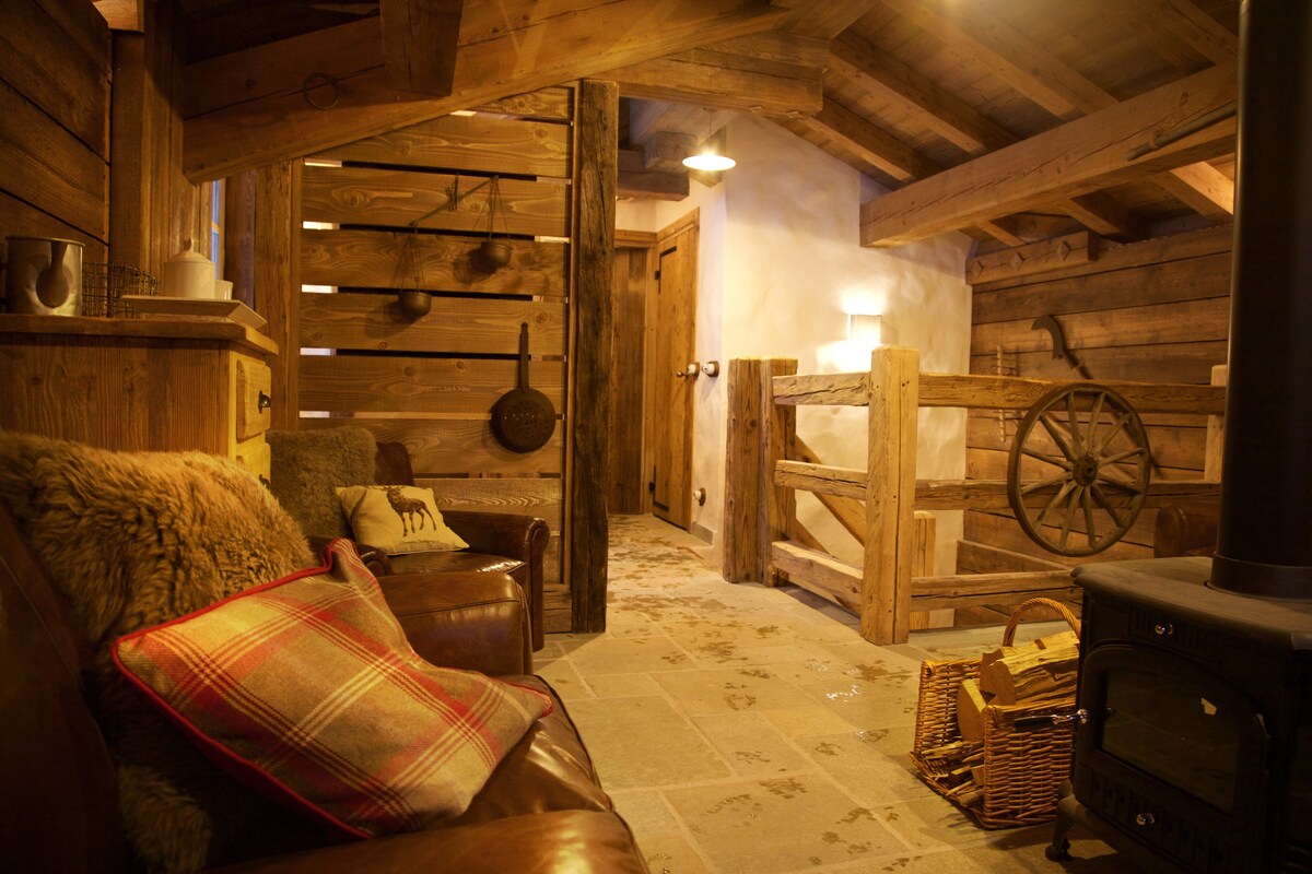 小木屋Samuel-6-8人美丽的热水浴室小木屋