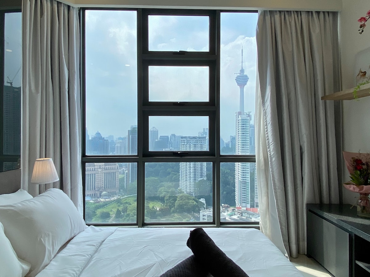 36 ：吉隆坡天际线， 2间卧室， 2间卧室，顶层套房