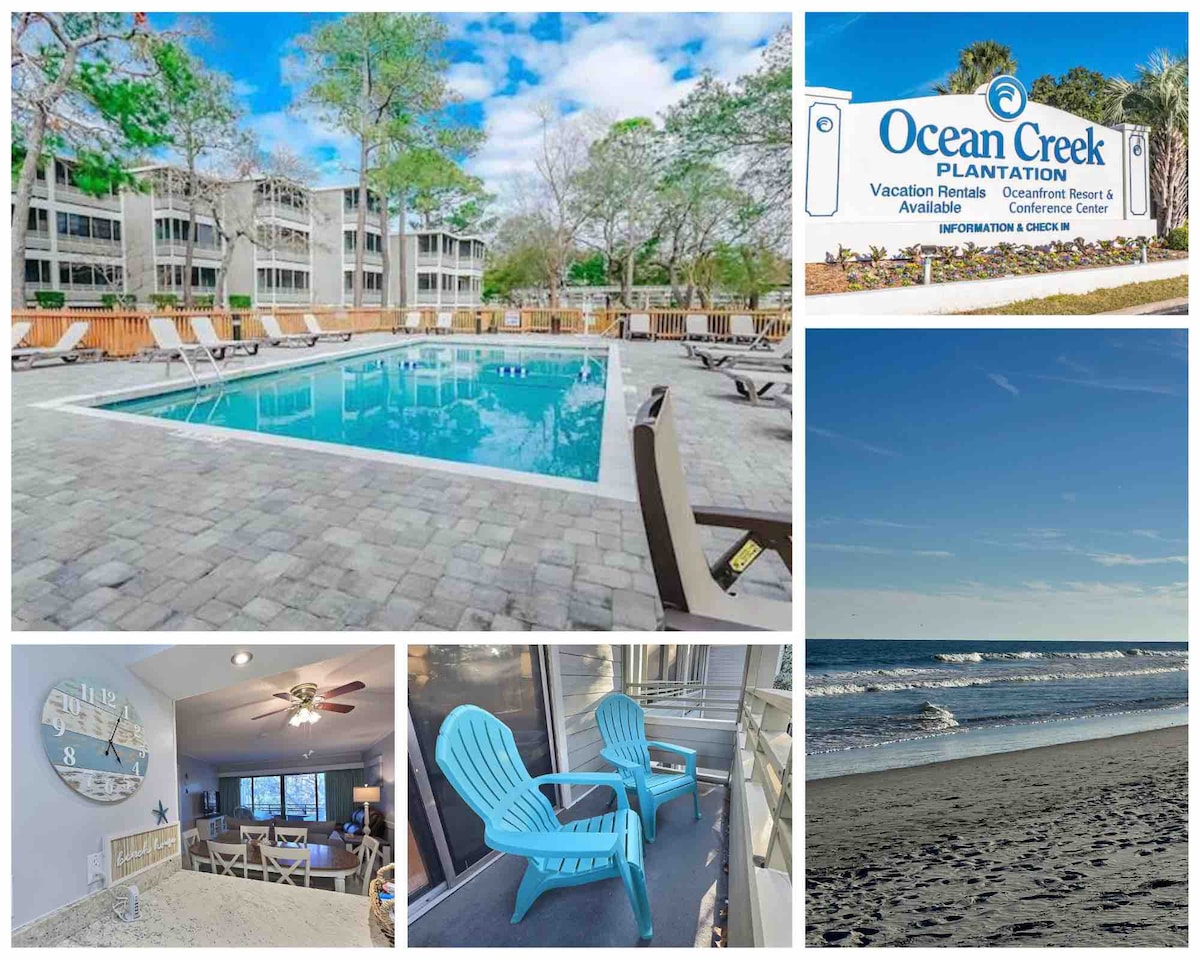 Ocean Creek; Walk to Beach, Pools, Hot Tub