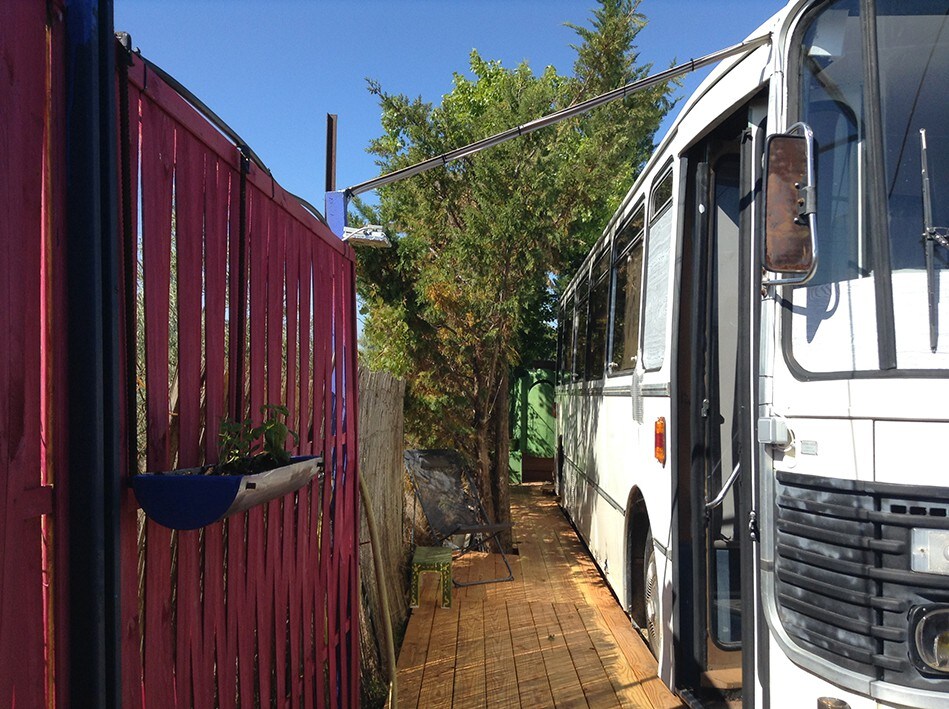 Le Bus gite insolite pour deux personnes Maximum.