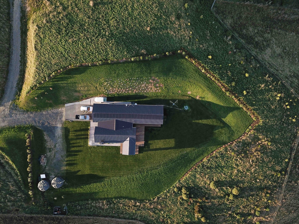 Modern, newly built home.