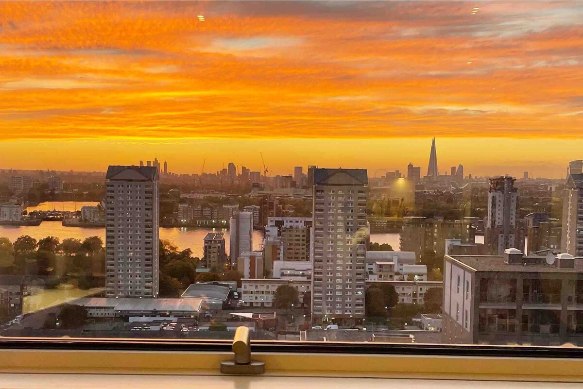 Discounted city view apartment in Canary Wharf