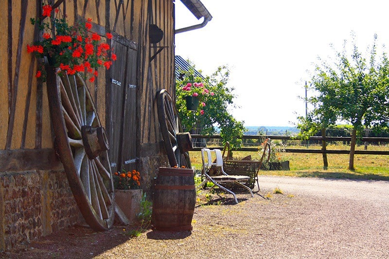 Domaine de la Baudrière -接待室