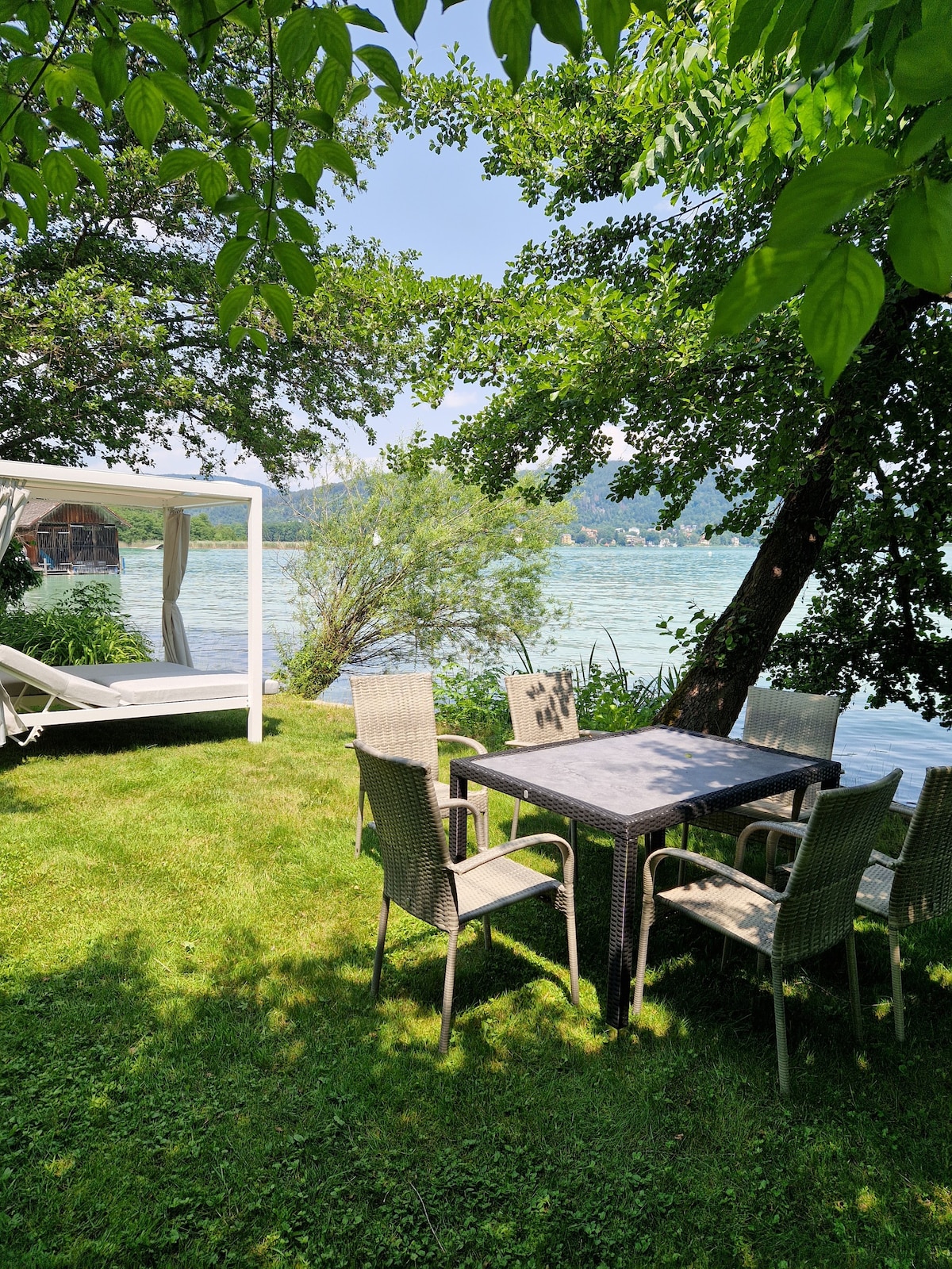 舒适的湖泊小屋- 300平方米的湖泊区域，专为您量身定制