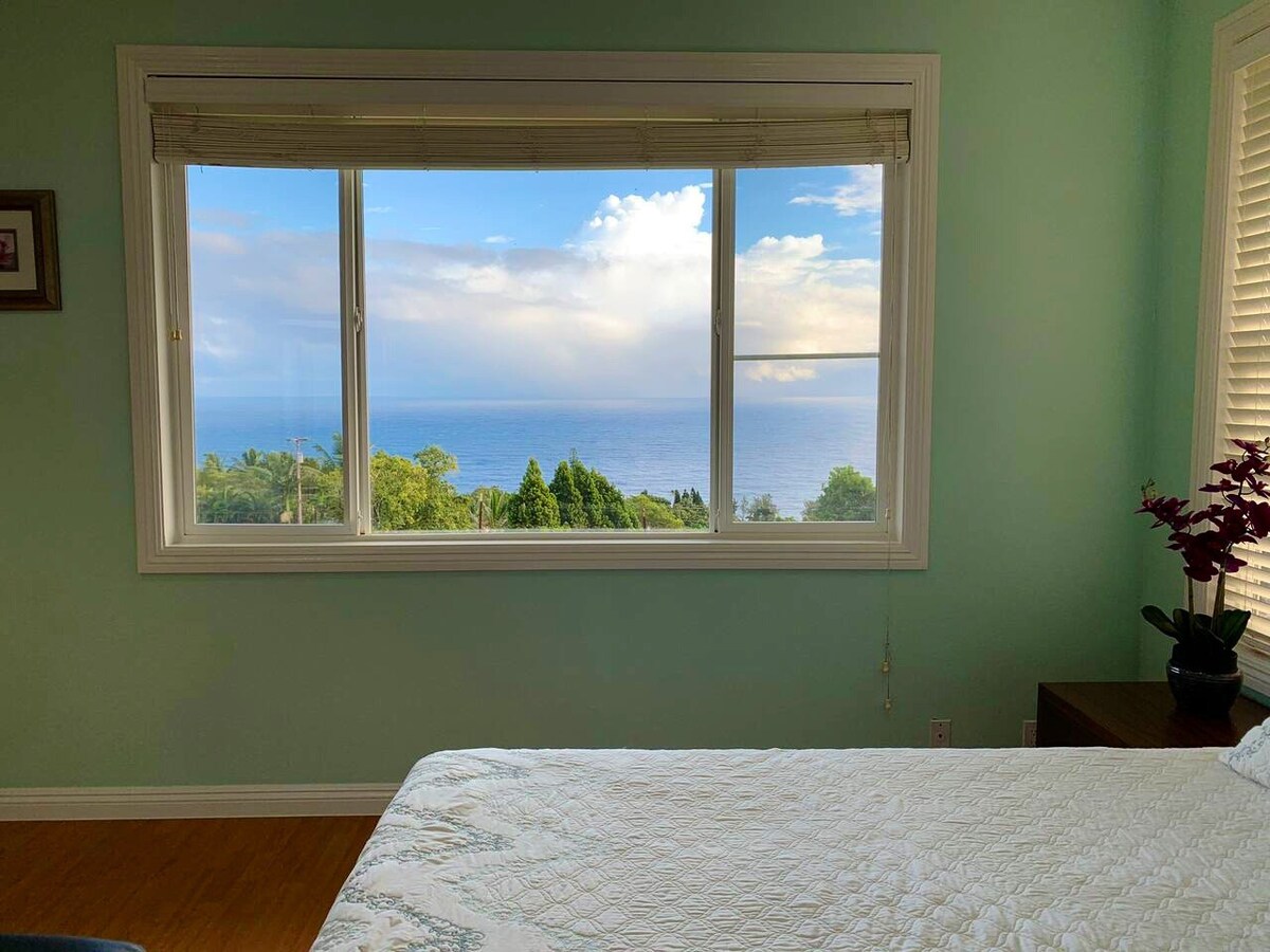 Master bedroom with awesome ocean view