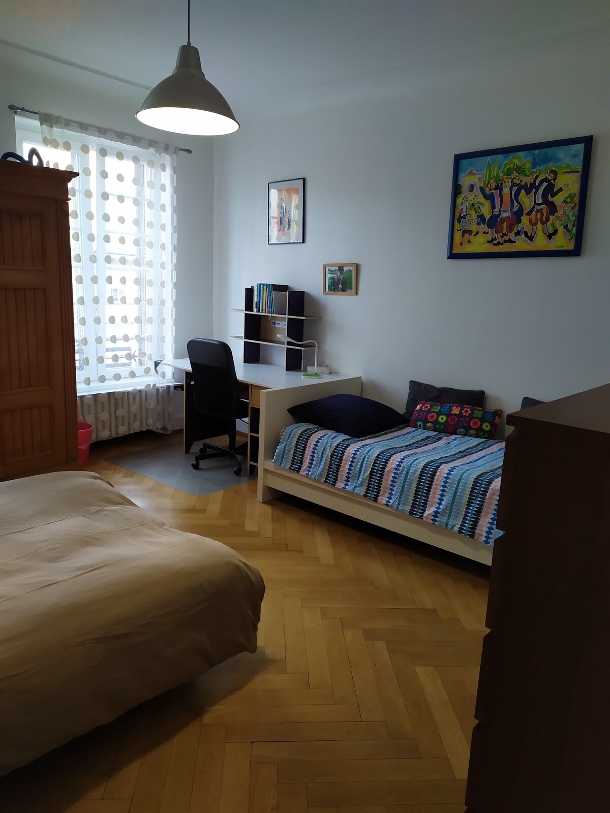 Chambre tout confort, bien situé pour 1 à 3 pers.