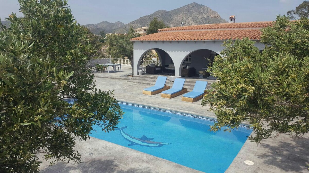 VILLA LUXURY MAXINE ALICANTE SEA VIEW PRIVATE POOL