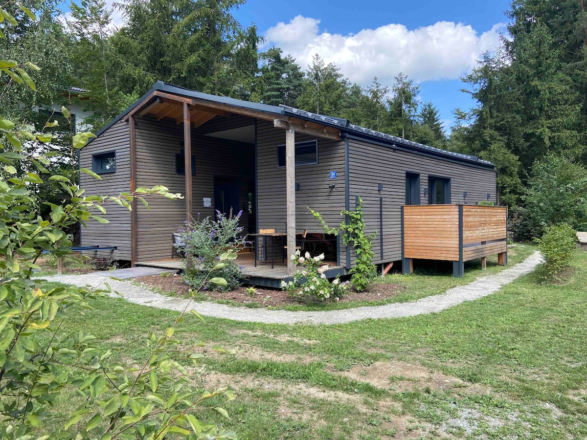 Modernes Tinyhouse Bertha am Waldrand | Seezugang