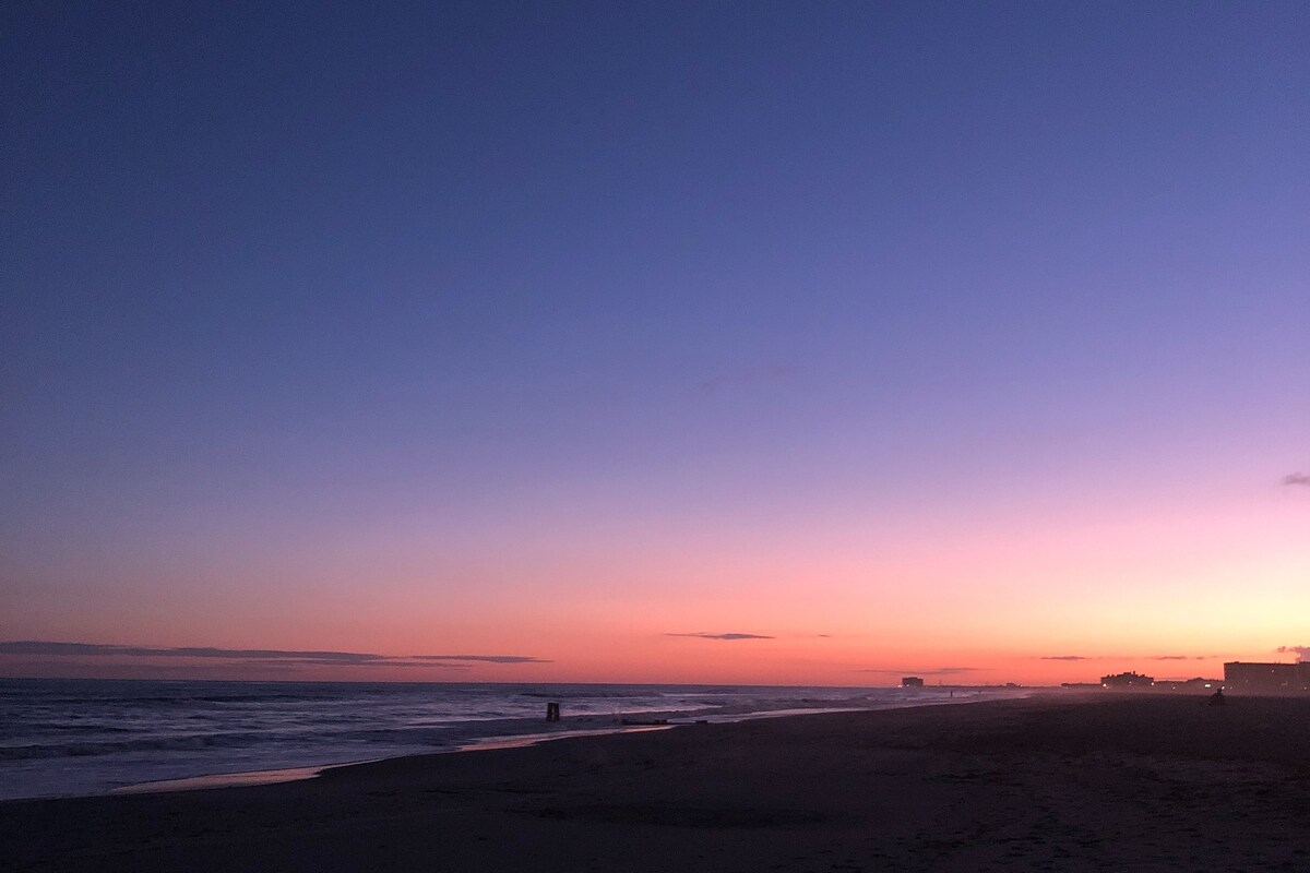 海滨海滩迷人的海滨海滩平房