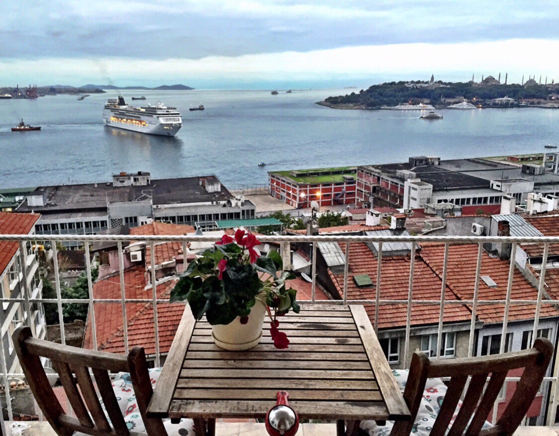Room with the best view in İstanbul/balcony/bath