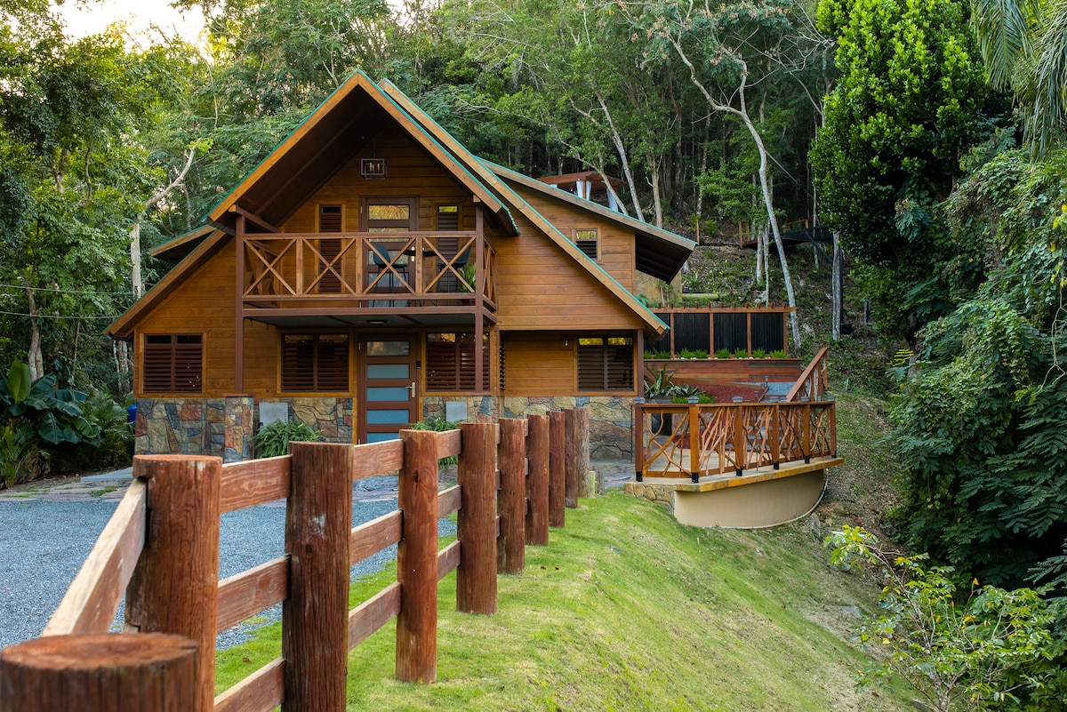 Monte Lindo Chale (piscina climatizada y  cascada)