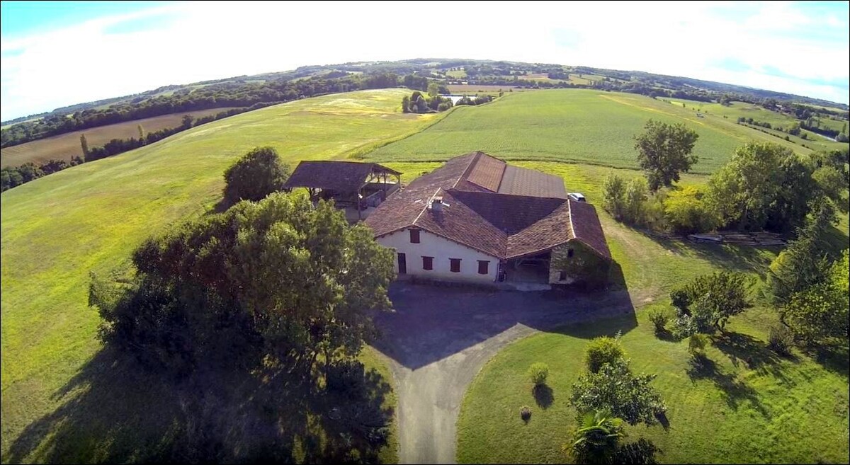 ferme d antan gers piscine chauffée spa salles 30+