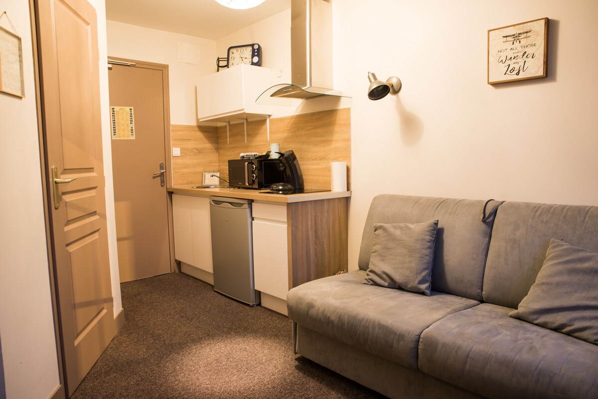 4间舒适的小单间公寓，位于普通落地处
