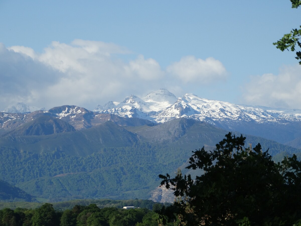 Belle vue sur les Pyrénées