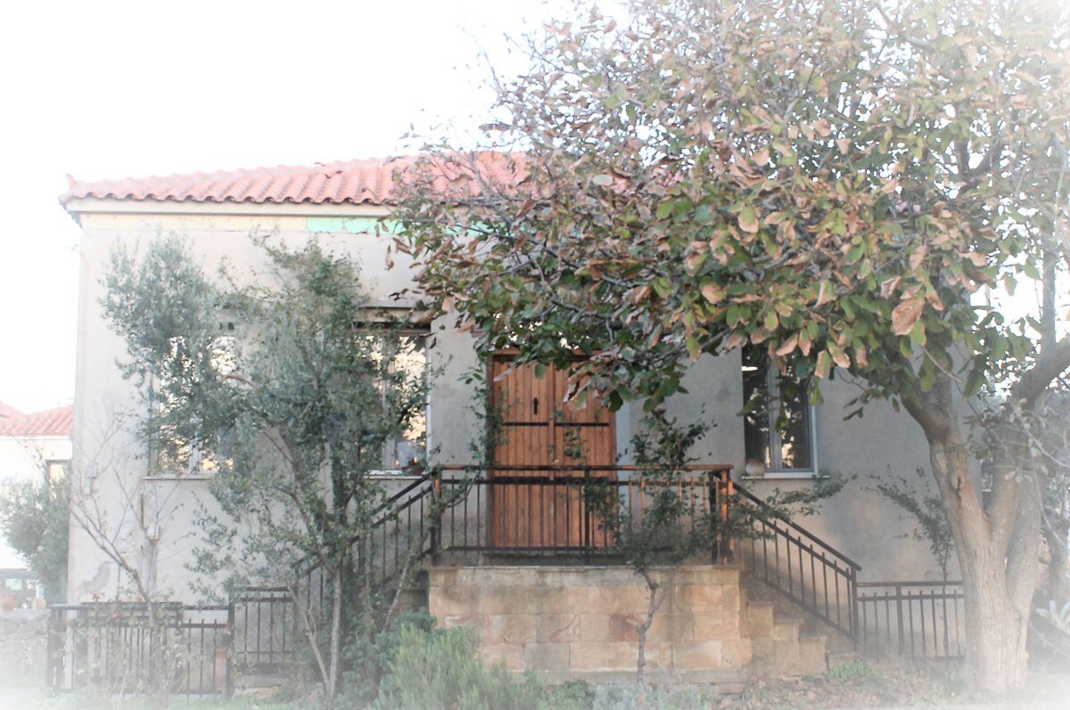 Sardes, Limnos. Stone House 90m2, 4000m2 yard.