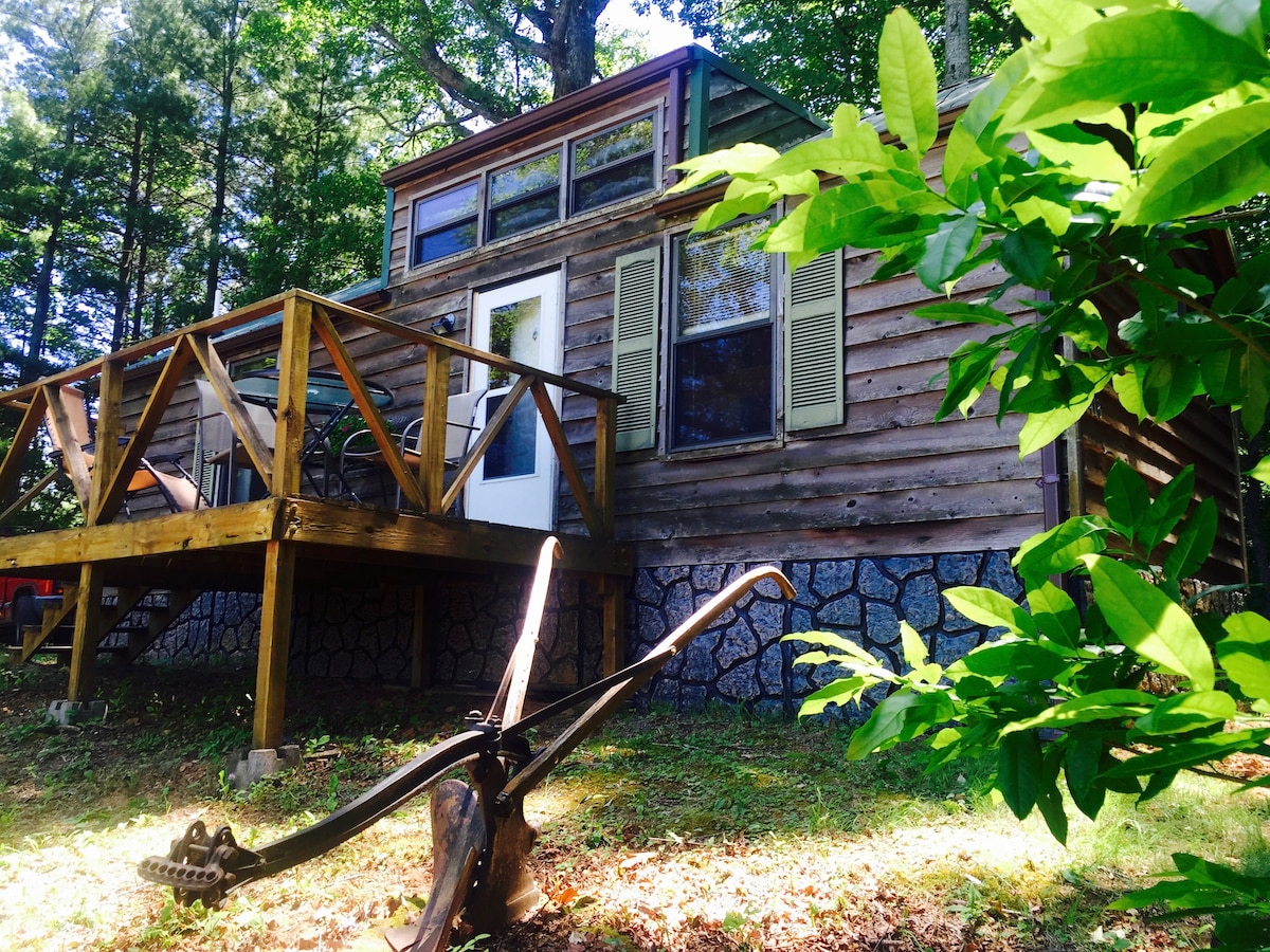 Cabin w/Mountain & Sunset Views One Bedroom & Loft