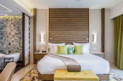 Luxurious two bedroom, swim up suite. 1,834 sqft