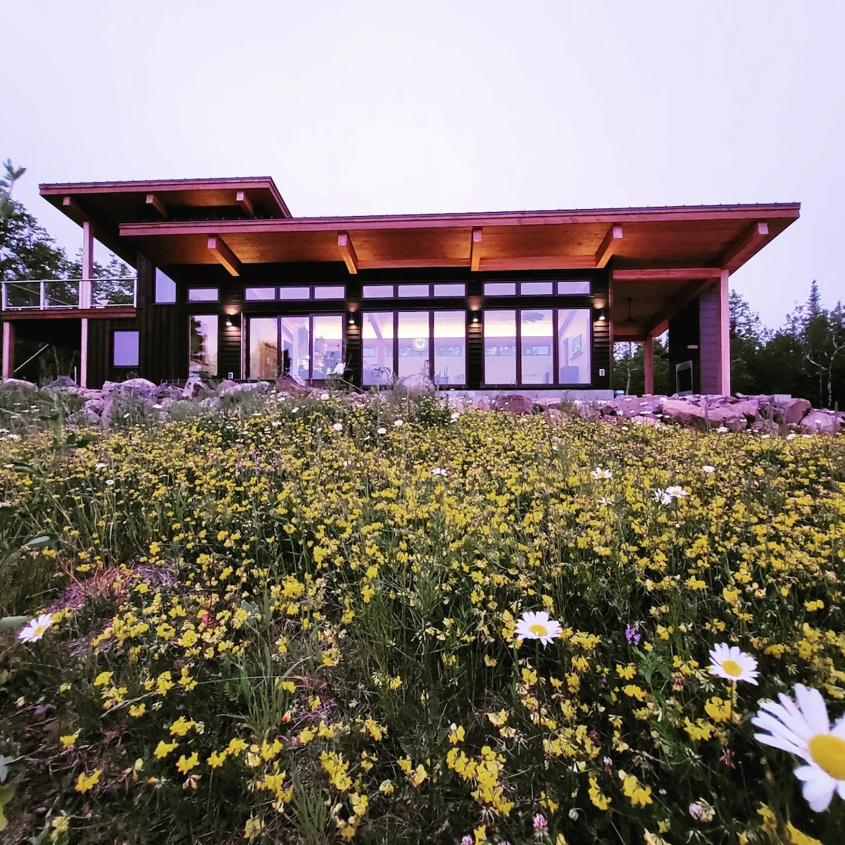 建筑师设计的净零房屋，景色迷人