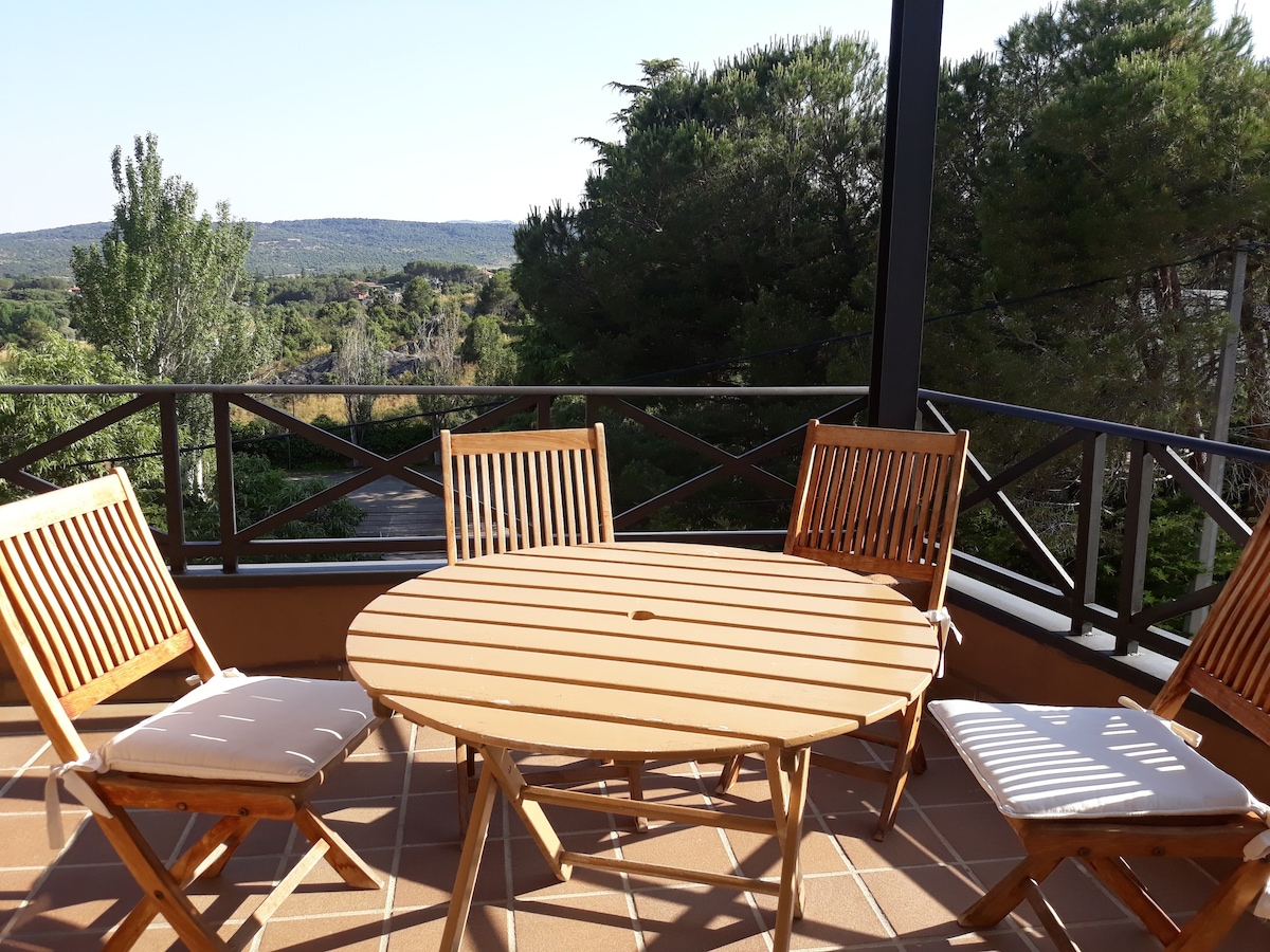 Terraza Parque La Pedriza: Manzanares el Real