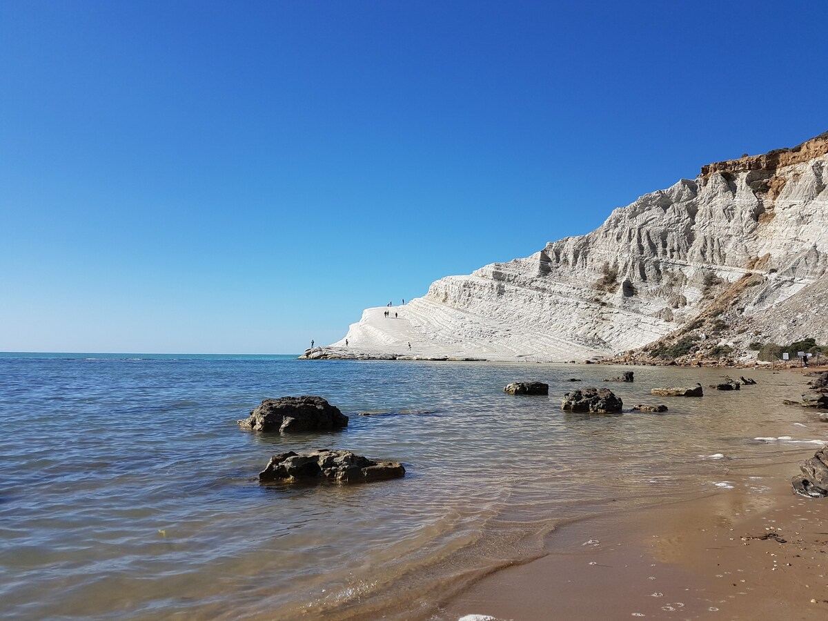 House - view Scala dei Turchi