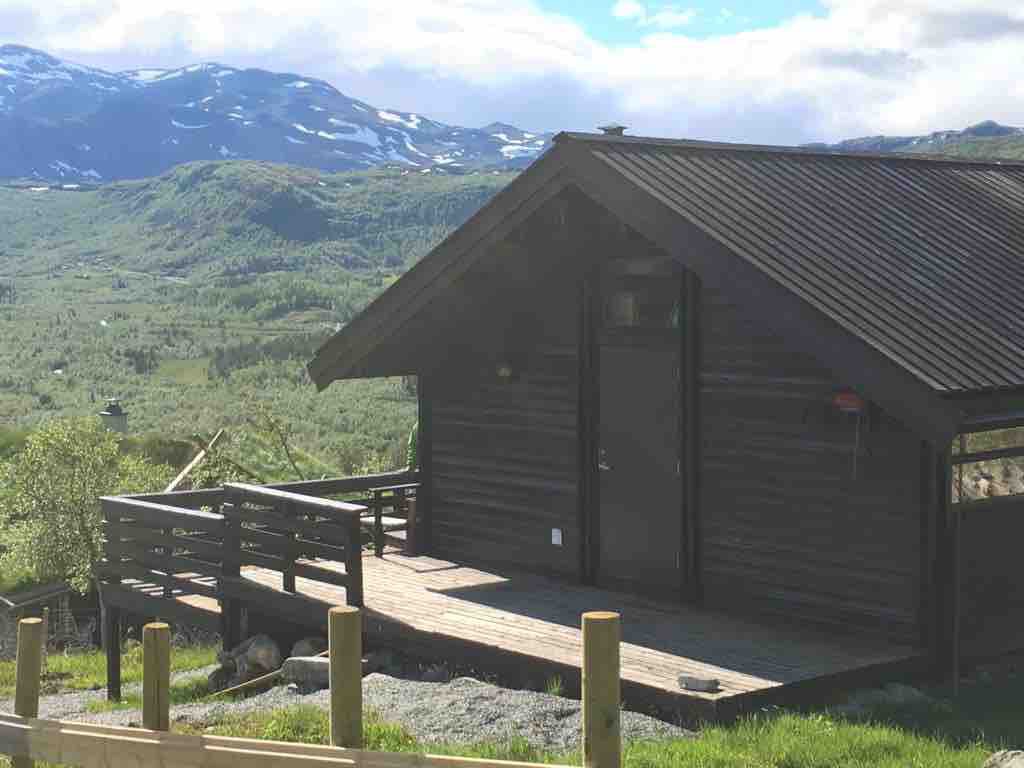 Cabin at the entrance to "Jotunheimen"