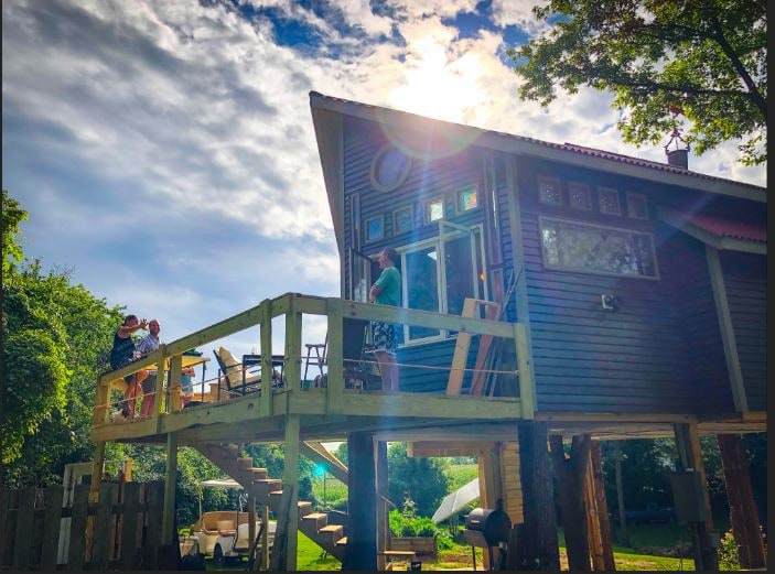 Treehouse (LOTR) Stargazer Skycabin