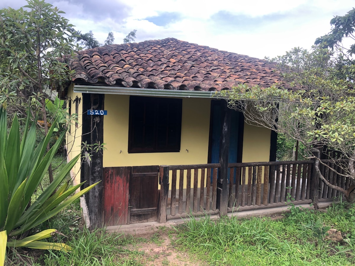 Casa nas montanhas em Minas Gerais